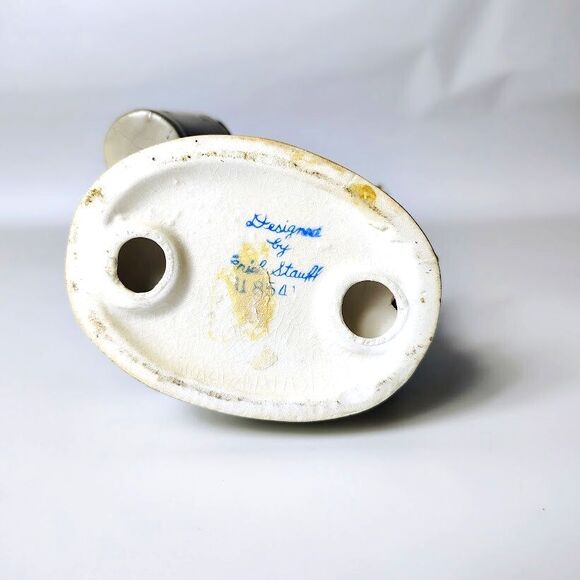 2 Erich Stauffer Life on the Farm Figurines Girl w/ Milk Can Boy w/ Shovel 7" - Picture 4 of 7